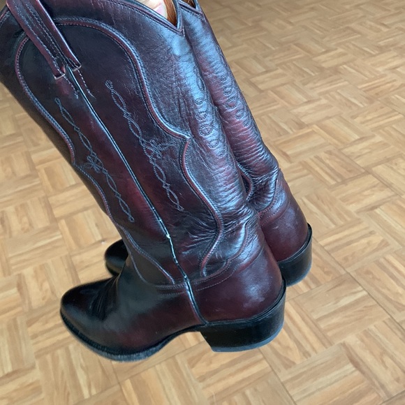Tony Lama Western Cowboy Boots Size 8.5D main image 8